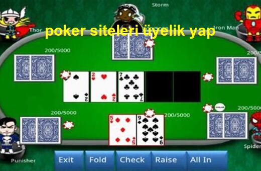 poker siteleri üyelik yap